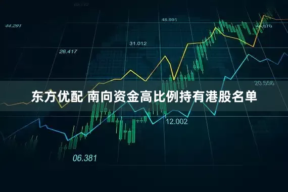 东方优配 南向资金高比例持有港股名单